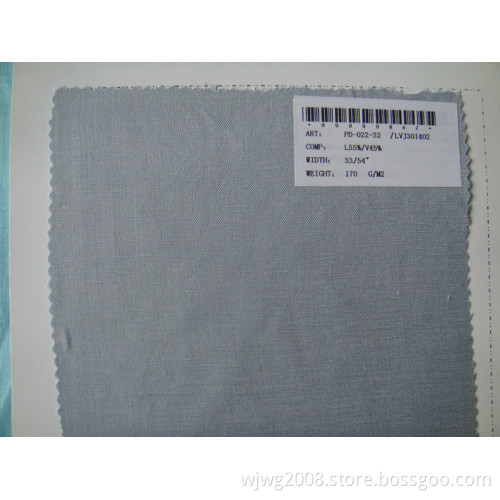 Linen viscose interwoven fabric LVJ-0034